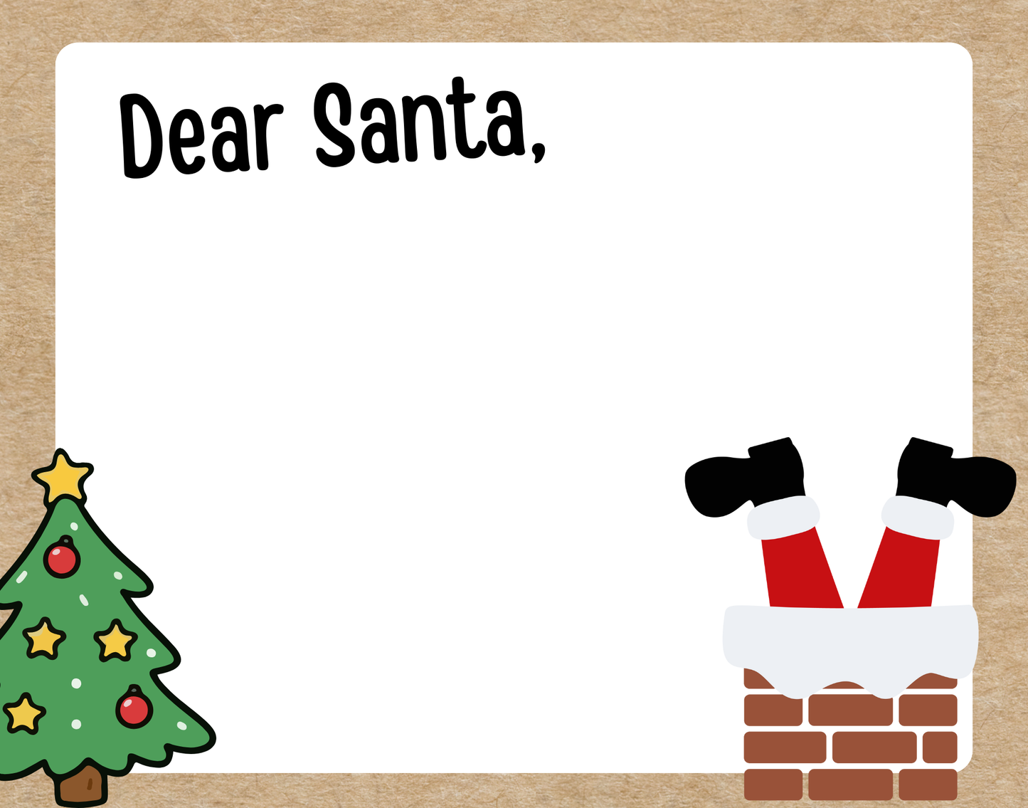 Letters to Santa (11" x 14")