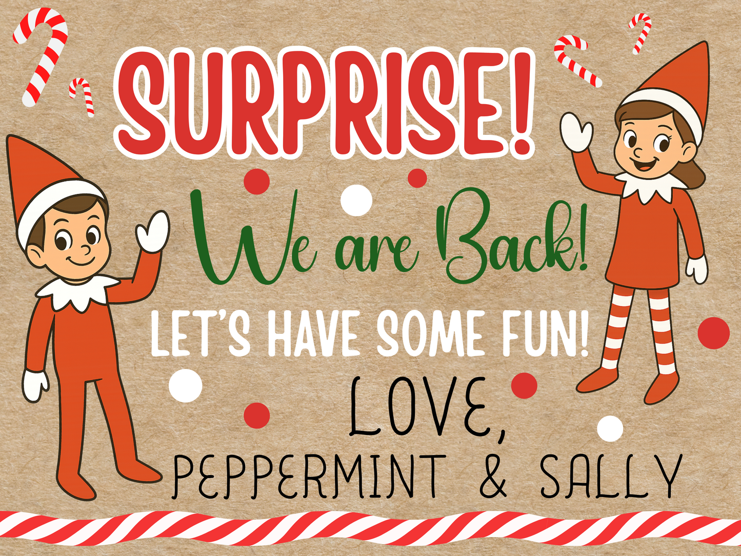 The Elves are Back! (4 ft)