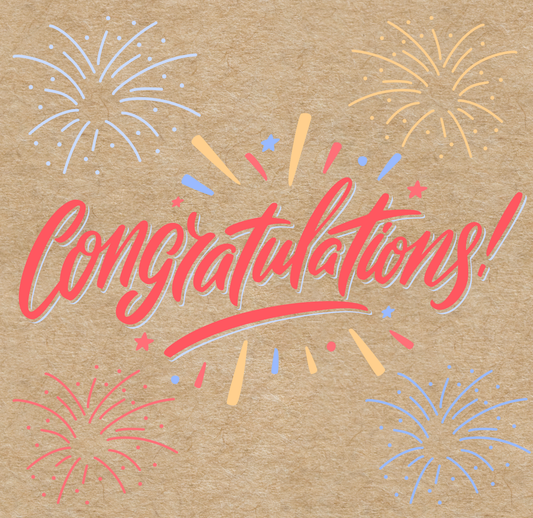 Congratulations Banners (3 ft)