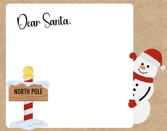 Letters to Santa (11" x 14")