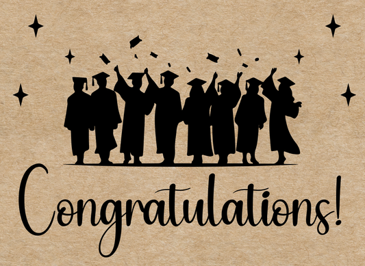 Congratulations Graduates (4ft)