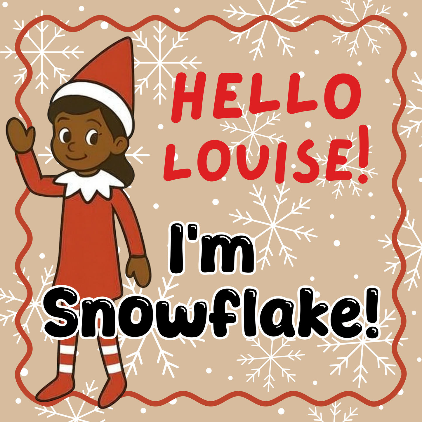 Elf on a Shelf Hello (3 ft)