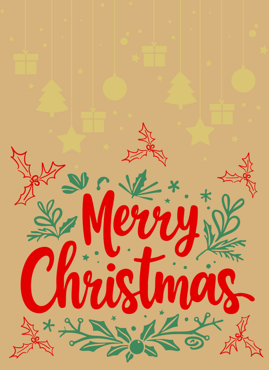 Vertical Christmas Banners (4 ft)