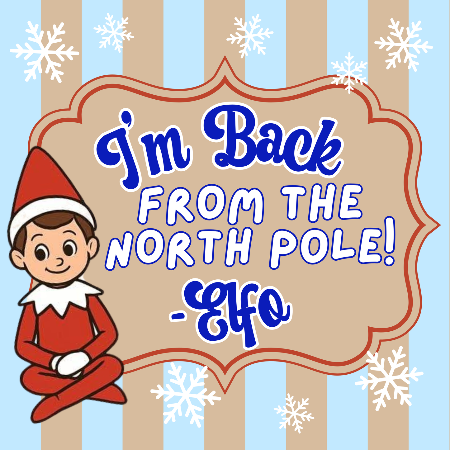 Elf on a Shelf is Back! (3 ft)