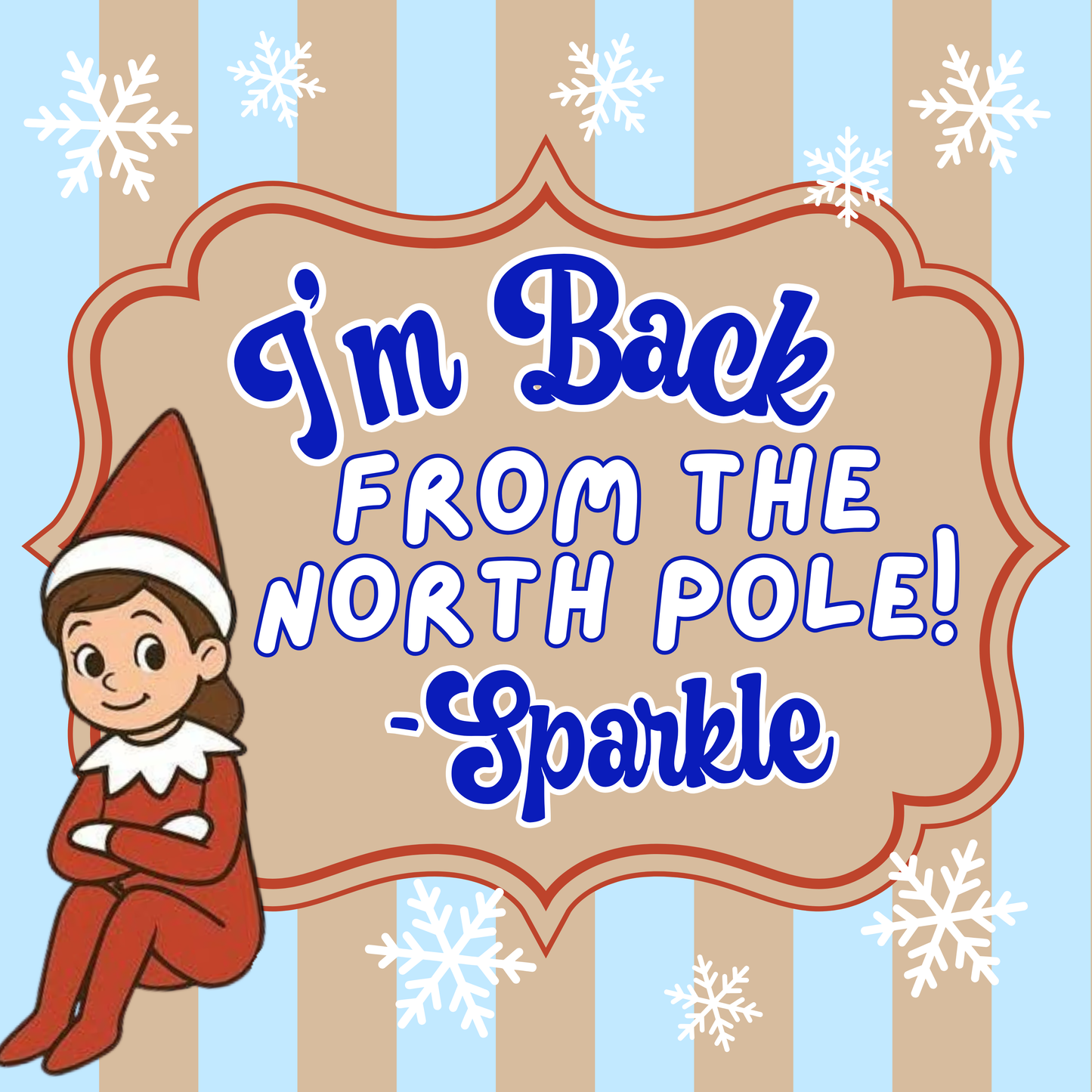 Elf on a Shelf is Back! (3 ft)