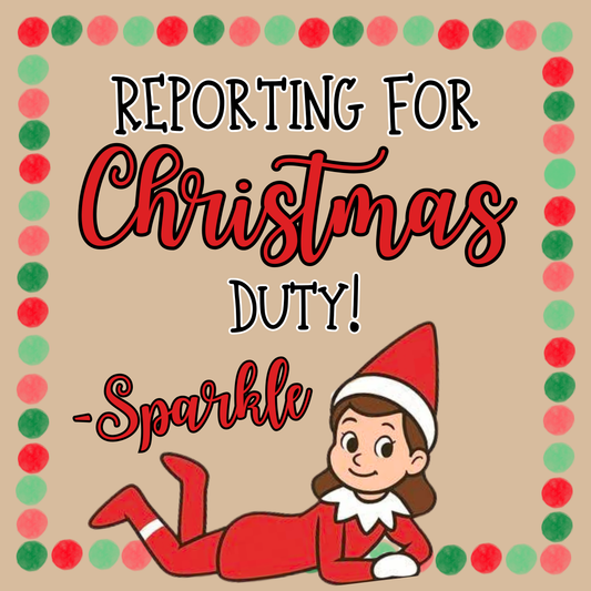 Elf Reporting for Duty (3 ft)
