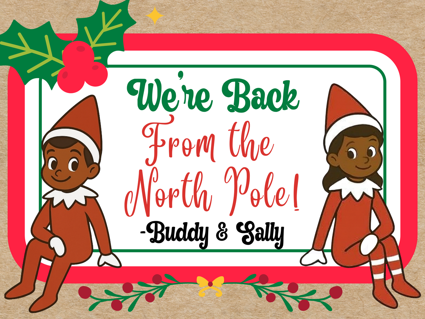 The Elves are Back! (4 ft)