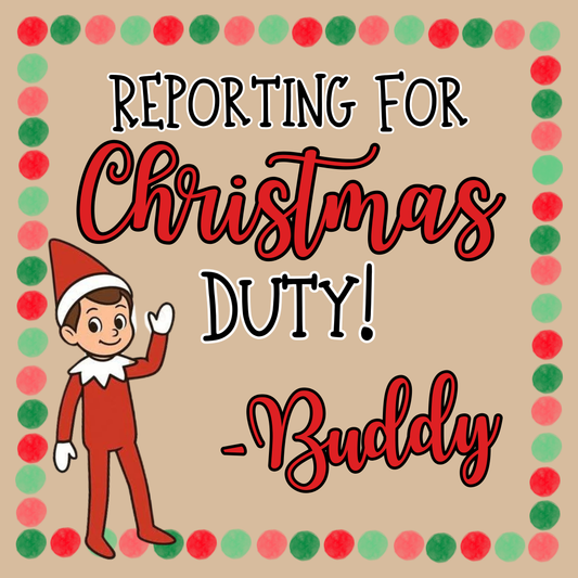 Elf Reporting for Duty (3 ft)