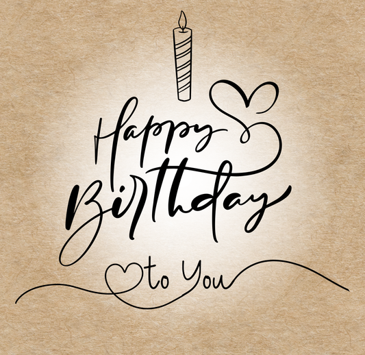 Elegant Hearts Birthday (3 ft)