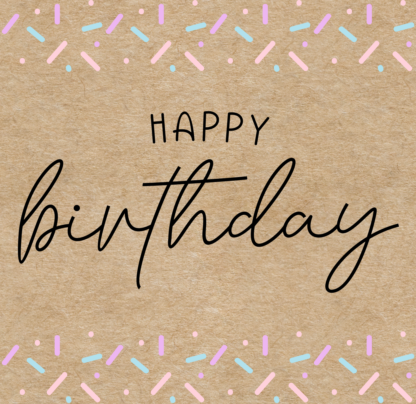 Birthday Banners  (3 ft)